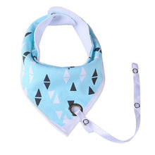 Load image into Gallery viewer, Modern Cotton Baby Bibs Nipple Feeding Towel Cartoon Design For Newborn Infants Toddler Triangle Scarf Bibs for Kids