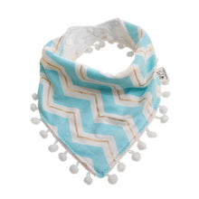 Load image into Gallery viewer, Baby Bibs Cotton Lace Tassel Double Slobber Cartoon Triangle Waterproof Infants Towel Burp Cloths Children Self Feeding Care Bib for Kids