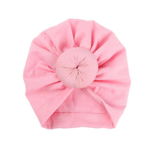 Load image into Gallery viewer, Luxury Baby Cotton Blends Headband Soft Rabbit Bowknot Turban Hair Bands for Girls Elastic Headwrap Style
