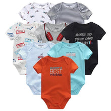 Load image into Gallery viewer, 8PCS Set Modern Baby Rompers Cotton Overalls Newborn Clothes Jumpsuit Sumemr Baby set for Boys and Girls Kids