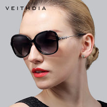 Load image into Gallery viewer, VEITHDIA Sunglasses Gradient Vintage Retro TR90 Women's Sun Glasses Polarized UV400 Ladies Fashion Eyewear For Female 7026