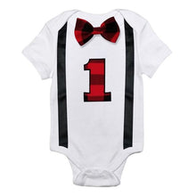 Load image into Gallery viewer, Baby Clothing Bow Body Rompers Clothing Newborn Baby Clothes Jumpsuit for Baby Boys and Girls For Birthday Party
