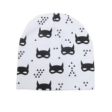 Load image into Gallery viewer, New Cotton Baby Cartoon Print Newborn Hat Elastic Toddler Infant Cap For Girls and Boys Kids