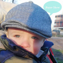 Load image into Gallery viewer, Fashion Baby Hat Handsome Cotton Linen Baby Boy Cap Elastic Kids Hat Baby Accessories For Boys