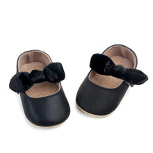 Load image into Gallery viewer, Baby Shoes Infant Girl First Walkers Bowknot Soft Rubber Sole Newborn Pre Walkers Shine Stylish Shoes