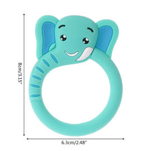 Load image into Gallery viewer, Baby Silicone Teether Pacifier Cartoon Teething Nursing Silicone BPA Free Toys For Baby KIds