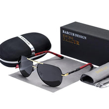 Load image into Gallery viewer, Luxury Elegant Universal Poalrized Fashion Sunglasses Hot Aviation and Pilot Retro Classic Style With Polarized UV400 Protection Driving Sun Glasses Male Oculos de sol