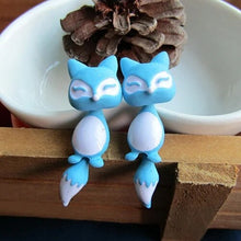 Load image into Gallery viewer, 1Pc Women's Chic Cute 3D Fox Ear Stud Gift Party Lovely Cartoon Animal Earring