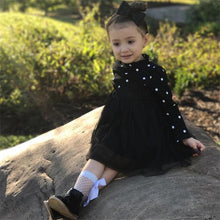 Load image into Gallery viewer, Modern Winter Flower Long Sleeve Smash Cake Baby Girls Dress For 1-5 Year Little Princess