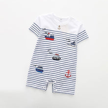 Load image into Gallery viewer, Luxury Baby Rompers Summer Style Baby Boy Girl Clothing Newborn Infant Short Sleeve Clothes Suit For Boys 1st Birthday
