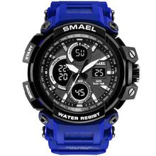 Load image into Gallery viewer, Orange Modern Sport Waterproof 50M Men Watches With LED Digital Display In Military Armi Relogio Masculino Style