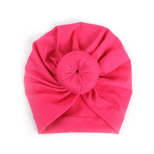 Load image into Gallery viewer, Luxury Baby Cotton Blends Headband Soft Rabbit Bowknot Turban Hair Bands for Girls Elastic Headwrap Style