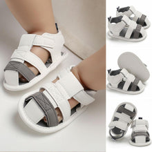 Load image into Gallery viewer, Baby Girls and Boy Summer Causal Anti Slip Soft Crib Sole Shoes Sandals For Kids Summer Style