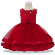 Load image into Gallery viewer, Luxury Modern Designer Toddler Baby Girl Infant Princess Lace Tutu Dress Baby Girl Wedding Dress Kids Party Dress