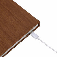 Load image into Gallery viewer, STEVVEX Led Book Lamp Light USB Rechargeable Foldable Wooden Night Light Valentine Birthday Christmas Gift for Family Friend Rechargeable Unique Gift