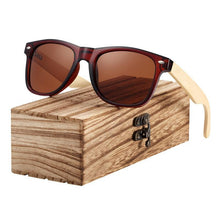 Load image into Gallery viewer, Bamboo Wood Retro and Classis Handmade Sunglasses For Man and Woman Unisex Polarized Sunglasses