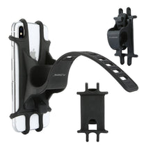 Load image into Gallery viewer, Black Bike Phone Holder Universal Motorcycle Bicycle Mobile Cell Phone Handlebar Stand
