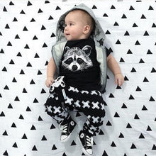 Load image into Gallery viewer, Modern Printed Baby Boy Clothes Sets T-shirt+ Pants Cartoon Printed Clothing Set For Boys In Elegant Design