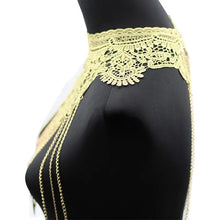 Load image into Gallery viewer, Lace Flower Choker Necklace Large Fashion Women's Long Necklaces 2023 Massive Statement Elegant Jewelry