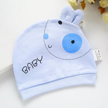 Load image into Gallery viewer, Modern Baby Sleeping Hats Cotton Printed Baby Hats Caps Newborn Baby Accessories For Baby Girls