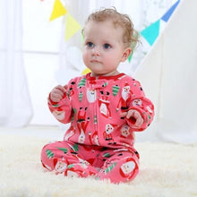 Load image into Gallery viewer, Home Love Romper Fleece Jumpsuit For Newborn Baby Boys And Baby Girl New Born Baby Clothes