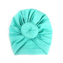 Load image into Gallery viewer, Luxury Baby Cotton Blends Headband Soft Rabbit Bowknot Turban Hair Bands for Girls Elastic Headwrap Style