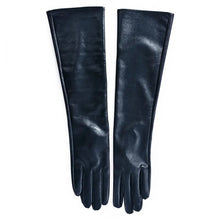Load image into Gallery viewer, Women's Faux Leather Elbow Gloves Winter Long Gloves Warm Lined Finger Gloves New YP9
