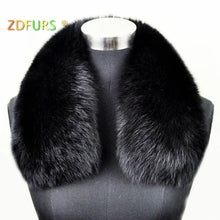Load image into Gallery viewer, ZDFURS * women's clothing collar accessories fashion fur fox scarves 100% Real fox fur collar square ZDC-163007