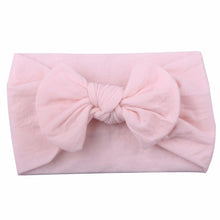 Load image into Gallery viewer, Modern Bowknot Baby Headband Elastic Turban Baby Girl Headbands Baby Girls Bow