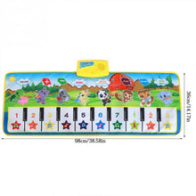 Load image into Gallery viewer, Baby Music Play Carpet Mat Children Kids Crawling Piano Carpet Educational Musical Toy For Kids