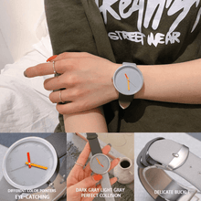 Load image into Gallery viewer, Modern Women Watch Gray Contrast Quartz Watch For Watch Lovers Unisex Casual Modern Style