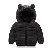 Load image into Gallery viewer, Winter Padded Jacket For Baby Boys Girls Kids Warm Outerwear Coat For Baby Jacket Newborn Clothes With Bear Ears Design