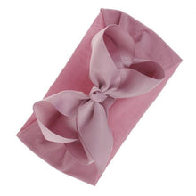 Load image into Gallery viewer, Baby Girls Headbands Hair Accessories Turban Solid Head wear Hair Band Bow Girl Accessories
