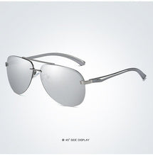 Load image into Gallery viewer, Luxury Aluminium Magnesium Men's Sports Driving Polarized Sunglasses With Stanless Steel Frame Ultra Light Men Glasses In Aviation Pilot Style With UV400 Protection