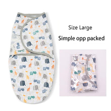 Load image into Gallery viewer, Modern Cotton Summer Nwborn Swaddle Wrap Envelope Baby Blanket For Baby Kids