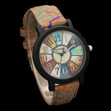 Load image into Gallery viewer, Fashion Wood Design Women's Watches Leather Quartz Ladies Clock Dropship Female Wristwatch Gift Sales reloj mujer montre femme