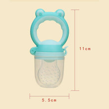 Load image into Gallery viewer, Baby Pacifier Fresh Food Kids Fruit Feeder Nipples Feeding Safe Baby Supplies Nipple Pacifier Holder