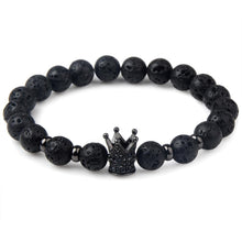 Load image into Gallery viewer, Modern Leopard Tiger Eye Lion Head Elegant Bracelet Owl Buddha Bead Luxury Bracelets Bangles Skull Charm Natural Stone Bracelet Yoga Jewelry For Men And Women