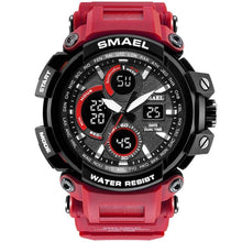 Load image into Gallery viewer, Orange Modern Sport Waterproof 50M Men Watches With LED Digital Display In Military Armi Relogio Masculino Style