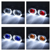 Load image into Gallery viewer, Sinolyn Angel Eyes 2.5 Inch Bi Xenon Lenses For Headlights H7 H4 Car Lights Projector Lens DRL Devil Headlight Car Accessories