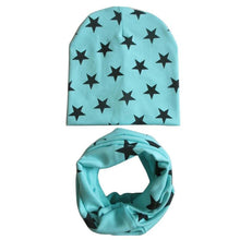 Load image into Gallery viewer, Modern Baby Boys & Girls Hat Scarf Set Beanie Boys Caps with Scarf for Kids In elegant Modern Design