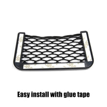 Load image into Gallery viewer, Universal Car Storage Net Automotive Pocket Organizer Bag for Phone Holder Box Facial Tissue For All Car Accessories 15*8 20*8CM