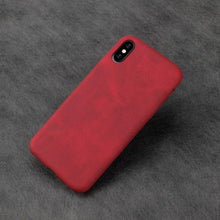Load image into Gallery viewer, Ultra Thin Phone Cases For iPhone 13 6 7 14Plus XS Max Cover Leather Skin Soft Silicone Case For iPhone XR X 11 12 Pro Case Anti-Scratch iPhone Xs max Cover Genuine Leather iPhone Cases for iPhone
