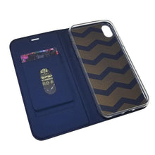 Load image into Gallery viewer, Lightweight Simple iPhone XS Case on for iPhone XS Max X XR 6S 5S 7 8 Plus 11 pro max Cover Luxury Wallet Magnet Flip Leather Cases Magnetic Closure PU Leather Phone Case Full Protective Cover for iPhone