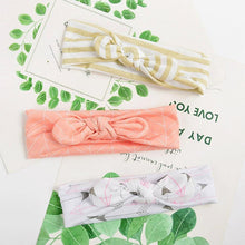 Load image into Gallery viewer, Modern 3PCS Set Floral Bows Baby Headband Dot Bowknot Cotton Hair Band Girls Hair Accessories For Girls