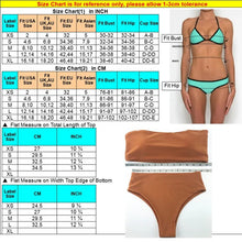Load image into Gallery viewer, Bikini Set Summer Swimwear Biquini Sexy Beach Women's Swimsuit Bathing Suit Push Up Brazilian Bikini Maillot De Bain