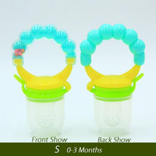 Load image into Gallery viewer, Fresh Food Baby Pacifiers Feeder For Kids Fruit Feeder Nipples Feeding Safe Baby Supplies Nipple Multi-purpose Pacifier