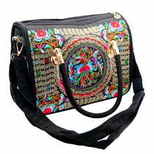 Load image into Gallery viewer, Women's Canvas Handbags Hot Sale Casual Shoulder Bag Floral Embroidered Ethnic Bag Vintage Messenger Bag Ladies Crossbody Bag