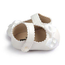 Load image into Gallery viewer, Red Princess Baby Girl Shoes Newborns Butterfly-knot PU Leather Shoes Infants Crib Soft Fashion Footwear Shoes
