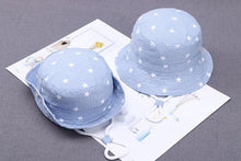 Load image into Gallery viewer, Children Summer Hats Kids Star Sun Caps For Boys And Caps New Baby Fisherman Hat In Modern Star Design